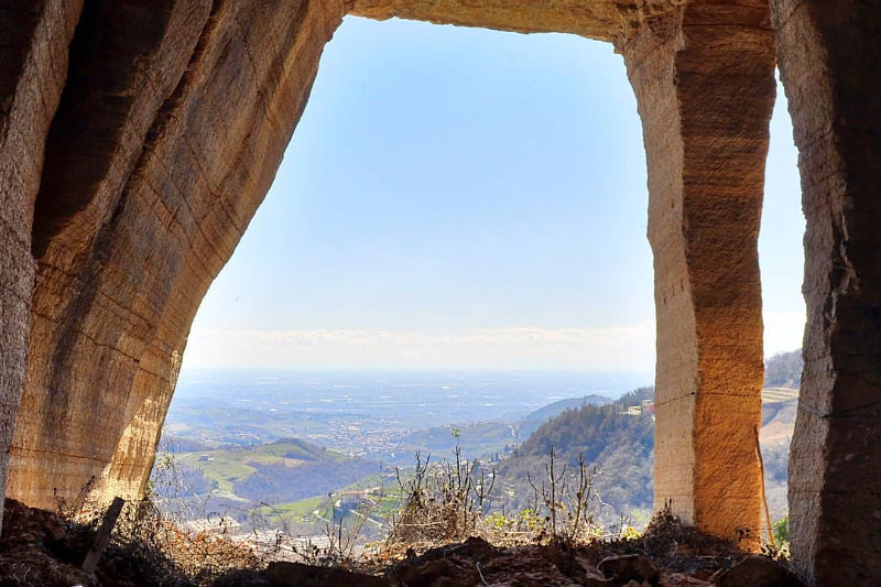 La Valpolicella vista dalle Cave