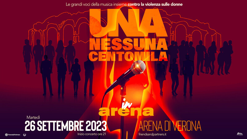 La locandina dell'evento all'Arena di Verona