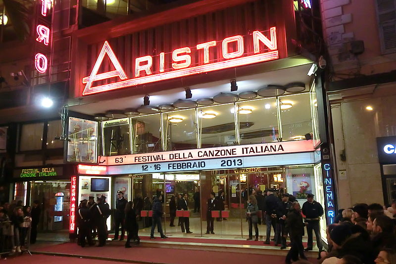 Francesca Michelin - Teatro Ariston durante il festival