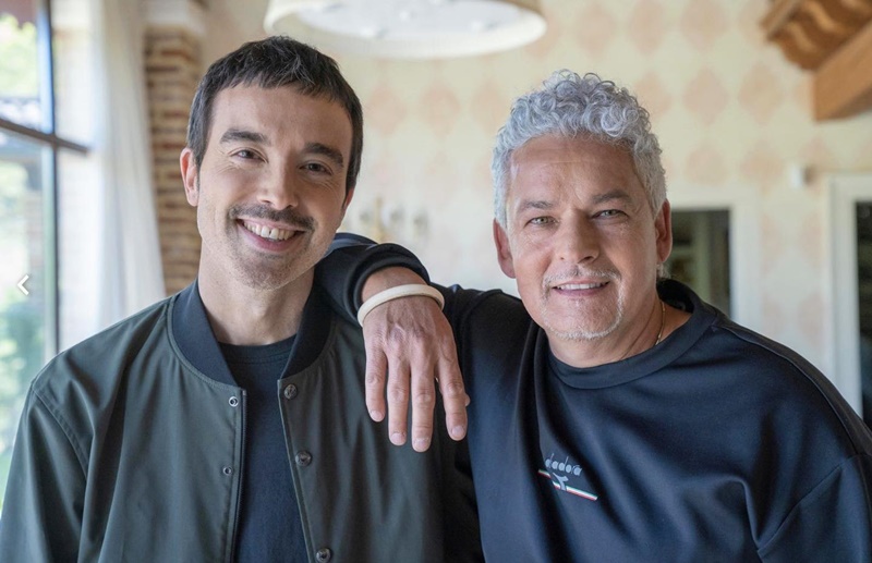 Il divin codino - Diodato E Baggio in foto