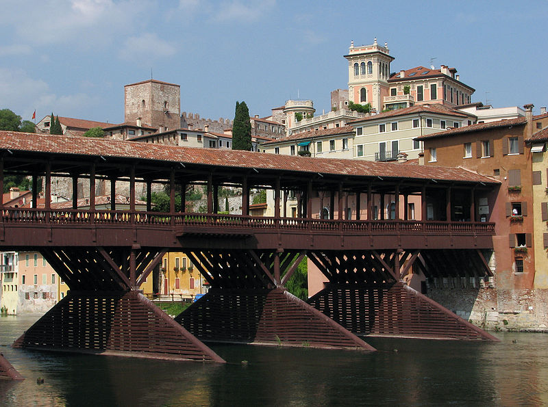 ponte degli alpini restaurato - Ponte Di Bassano dopo il restauro