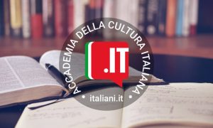 Accademia internazionale della cultura italiana, l'italiano per tutti - Accademia con logo
