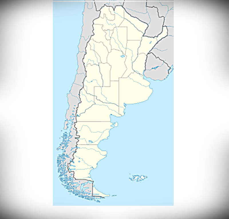Vicentini in Argentina- Mappa della località