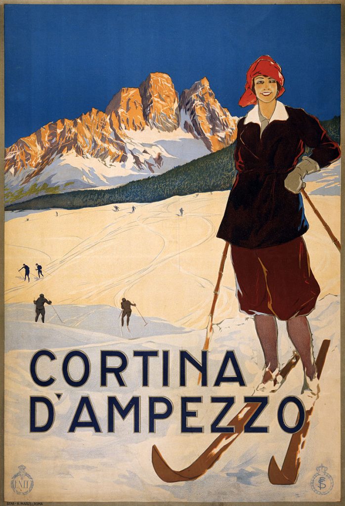 Milano-Cortina 2026- poster anni venti