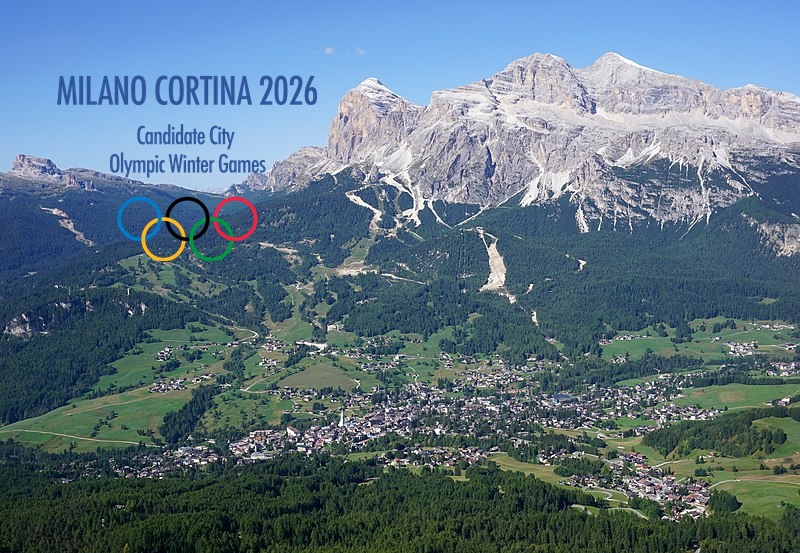 Milano-Cortina 2026 - Panoramica della località di Cortina