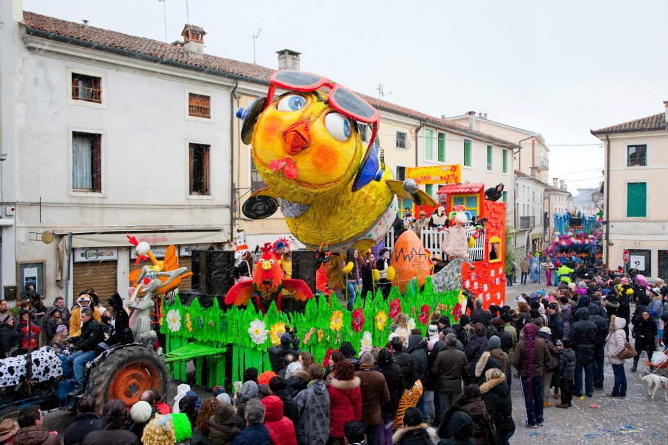 Il Carnevale di Malo - Carri in città