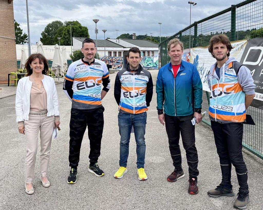 European Orienteering Championships 2023- Foto Ricordo dopo il sopralluogo