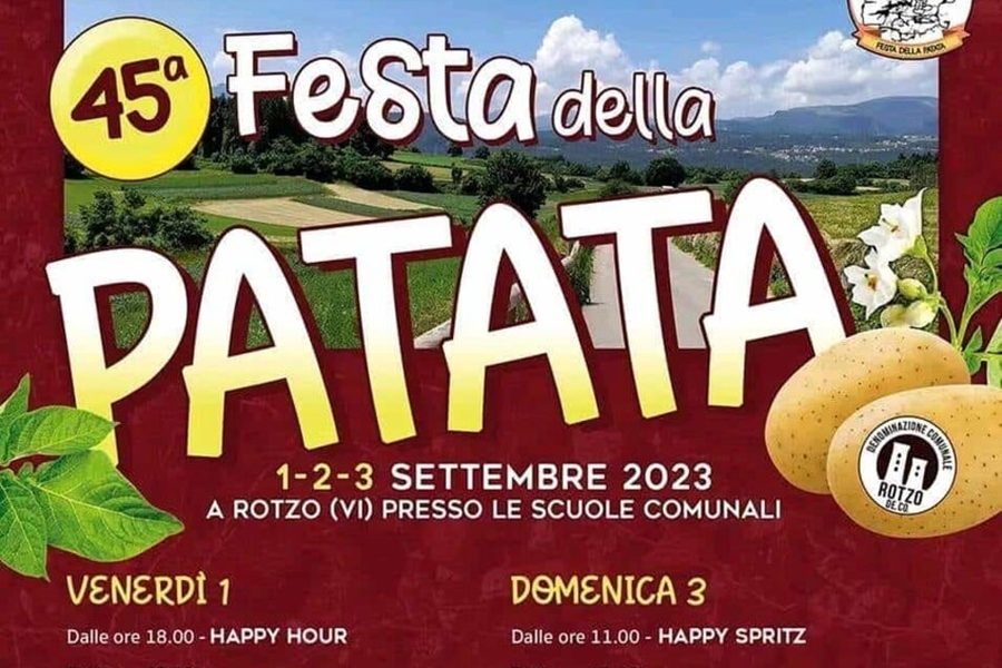 Festa della patata di Rotzo - Metà Locandina in foto