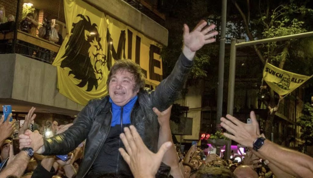 Javier Milei - Dopo L'elezione a Buenos Aires