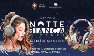 Notte bianca a Vicenza - Locandina in foto